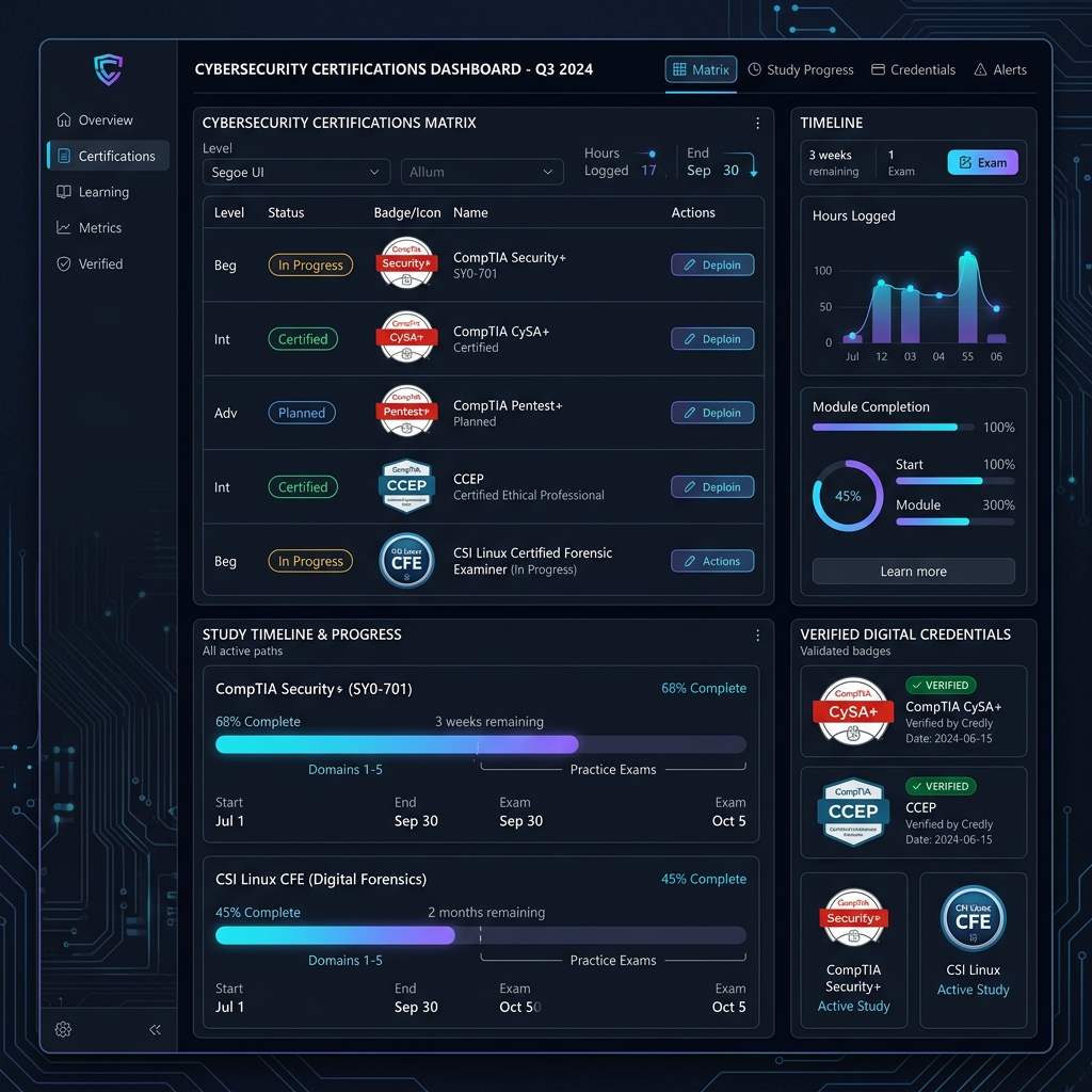 How I Earned 17 Cybersecurity Certifications as a Student