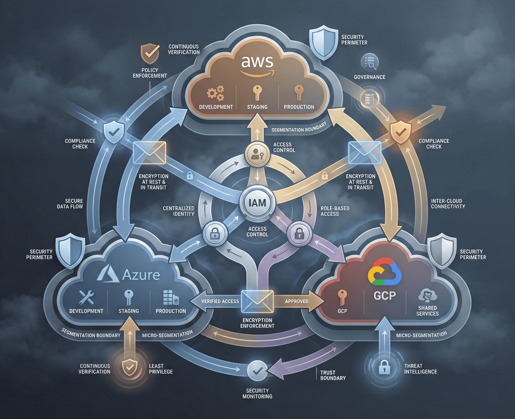 Cloud Security - Securing AWS, Azure, and GCP