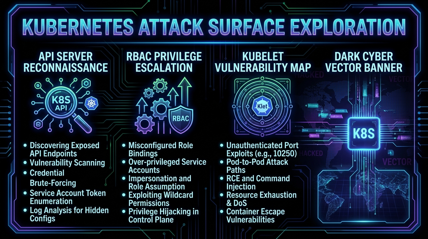 Kubernetes Security Masterclass: Cluster Architecture Attack Surfaces & API Hardening